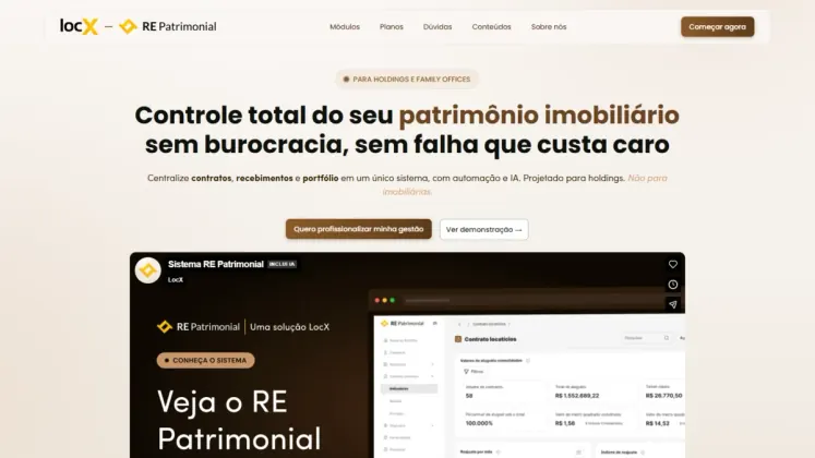 Plataforma Digital & Checkout Integrado – RE Patrimonial